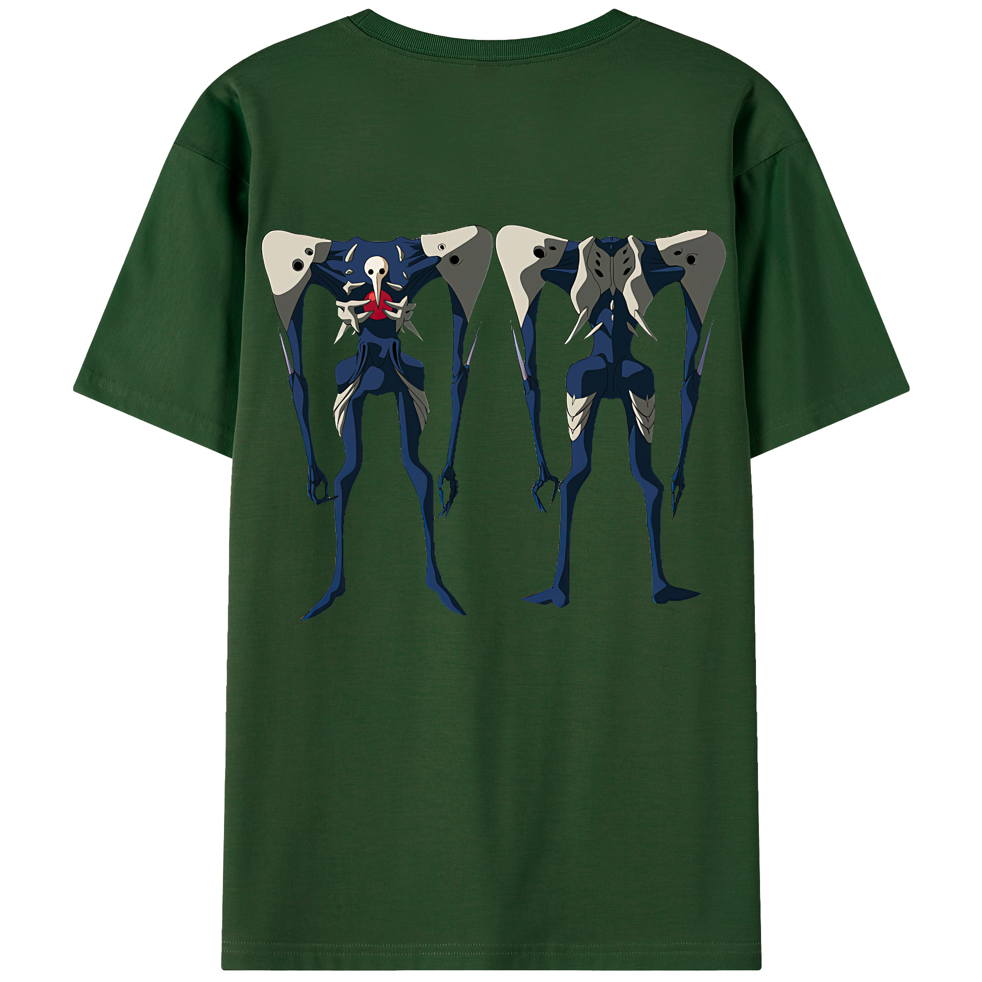 （画像用） EVA 新世紀エヴァンゲリオン 綿100％半袖Tシャツ（背面プリント）
